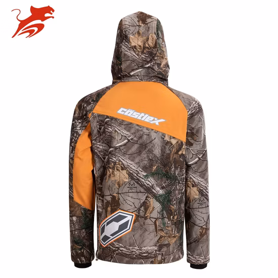 Men&prime; S Waterproof Camouflage Ski Outdoor Winter Warm Winter Snow Coat Hooded Jacket